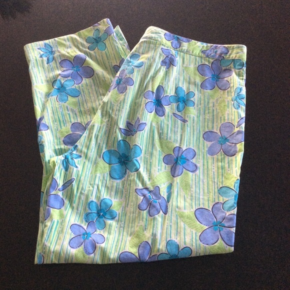 Lilly Pulitzer vintage white tag capri pants - Picture 3 of 6